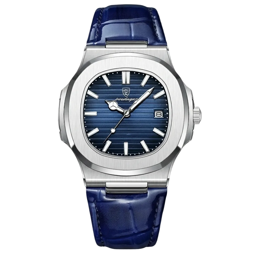 POEDAGAR Luxury Men Quartz Watch Waterproof Date Week Luminous Wristwatch Stainless Steel Men's Watches Male Clock Sports Reloj. Boredmind.shop