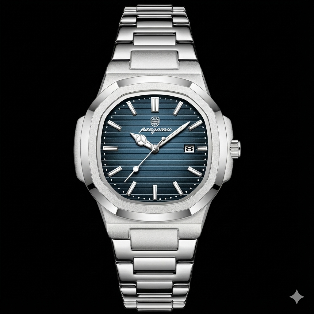 POEDAGAR Luxury Men Quartz Watch Waterproof Date Week Luminous Wristwatch Stainless Steel Men's Watches Male Clock Sports Reloj. Boredmind.shop