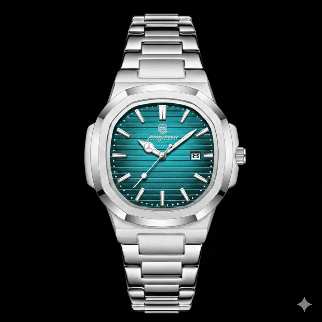 POEDAGAR Luxury Men Quartz Watch Waterproof Date Week Luminous Wristwatch Stainless Steel Men's Watches Male Clock Sports Reloj. Boredmind.shop