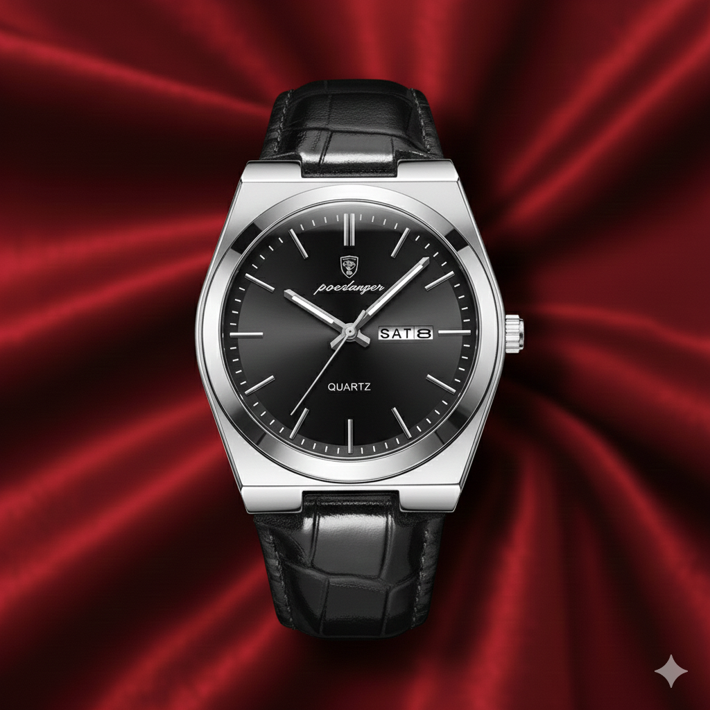 POEDAGAR Luxury Trend Men Watch Waterproof Luminous Date Week Man Wristwatch Military Outdoor Leather Men's Quartz Watches Reloj. Boredmind.shop