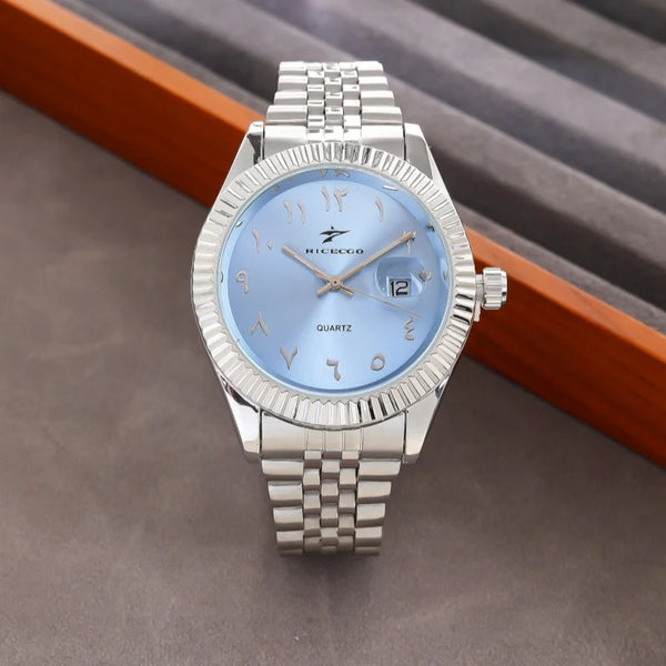Premium Men’s Stainless Steel Calendar Watch